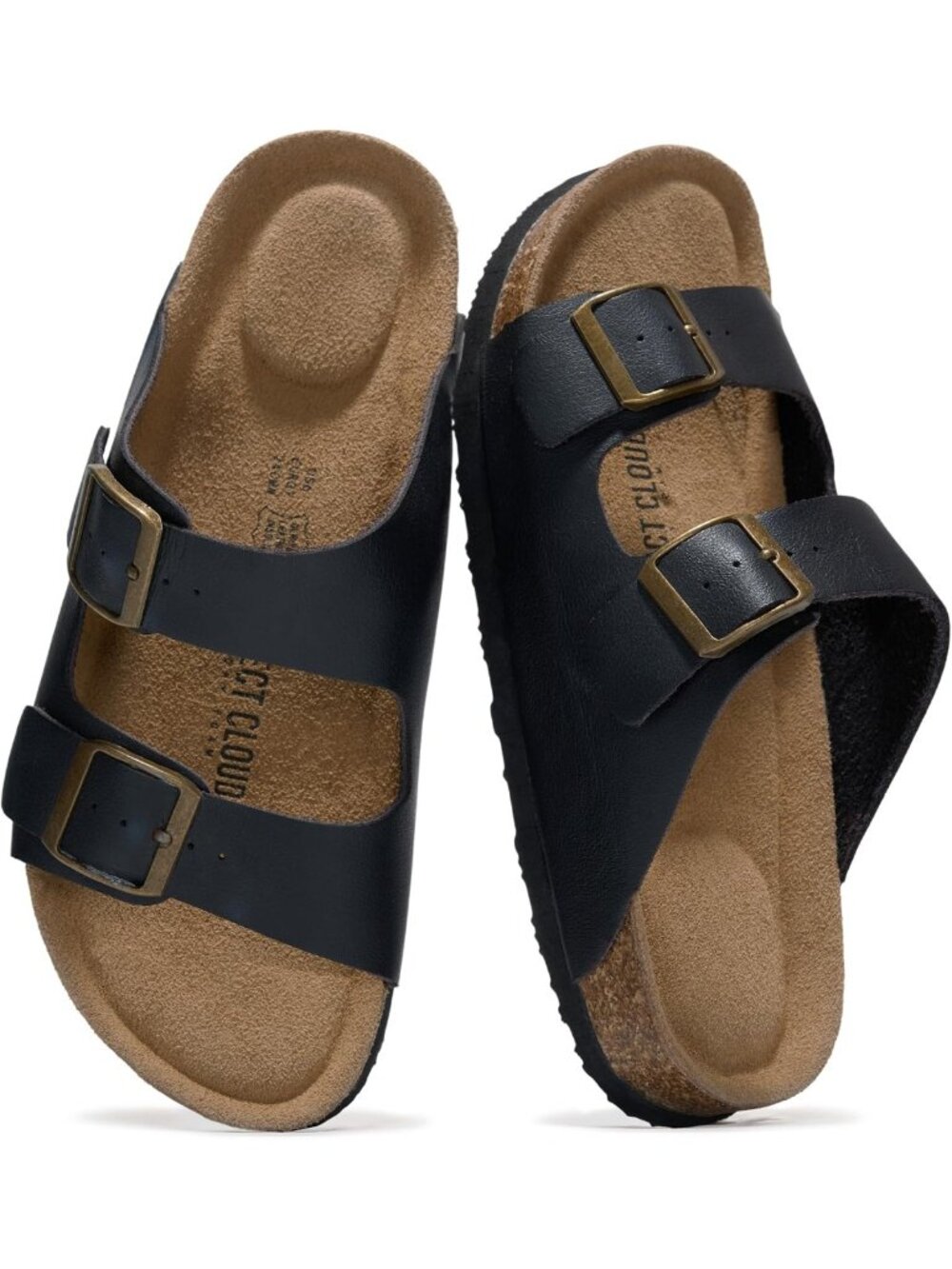 Genuine Leather Women's Everyday Slide Sandals - Comfortable & Stylish Footwear